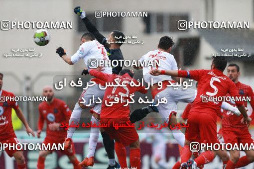 1392421, Qaem Shahr, , Iran Pro League، Persian Gulf Cup، 2018-19 season، Second Leg، Week 21، Nassaji Mazandaran F.C ۱ v ۱ Persepolis on 2019/03/08 at Vatani Football Stadium