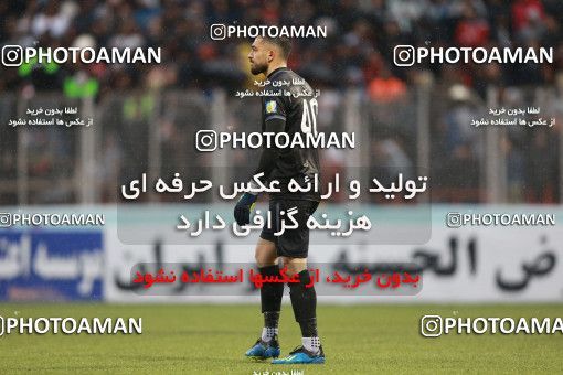 1392460, Qaem Shahr, , Iran Pro League، Persian Gulf Cup، 2018-19 season، Second Leg، Week 21، Nassaji Mazandaran F.C ۱ v ۱ Persepolis on 2019/03/08 at Vatani Football Stadium