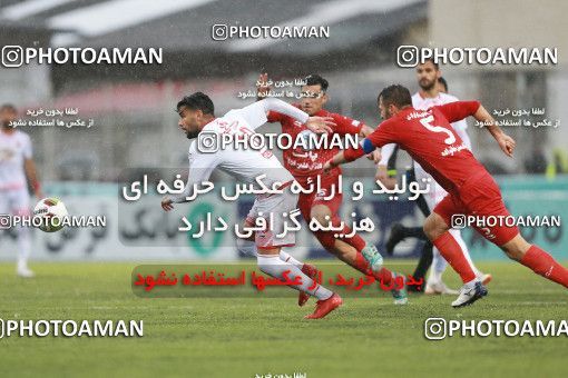 1392344, Qaem Shahr, , Iran Pro League، Persian Gulf Cup، 2018-19 season، Second Leg، Week 21، Nassaji Mazandaran F.C ۱ v ۱ Persepolis on 2019/03/08 at Vatani Football Stadium