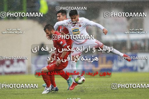 1392488, Qaem Shahr, , Iran Pro League، Persian Gulf Cup، 2018-19 season، Second Leg، Week 21، Nassaji Mazandaran F.C ۱ v ۱ Persepolis on 2019/03/08 at Vatani Football Stadium