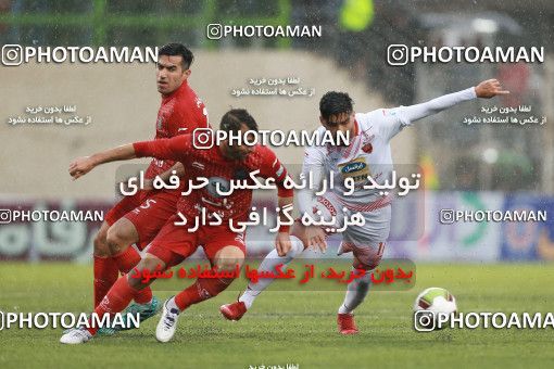 1392420, Qaem Shahr, , Iran Pro League، Persian Gulf Cup، 2018-19 season، Second Leg، Week 21، Nassaji Mazandaran F.C ۱ v ۱ Persepolis on 2019/03/08 at Vatani Football Stadium