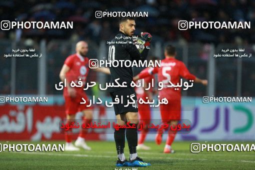 1392311, Qaem Shahr, , Iran Pro League، Persian Gulf Cup، 2018-19 season، Second Leg، Week 21، Nassaji Mazandaran F.C ۱ v ۱ Persepolis on 2019/03/08 at Vatani Football Stadium