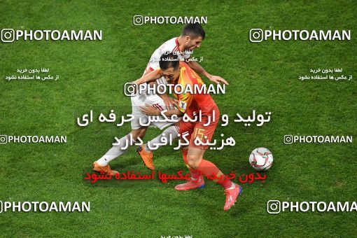 1443151, Abu Dhabi, , مسابقات فوتبال جام ملت های آسیا 2019 امارات, Quarter-final, Iran 3 v 0 China on 2019/01/24 at Mohammed bin Zayed Stadium