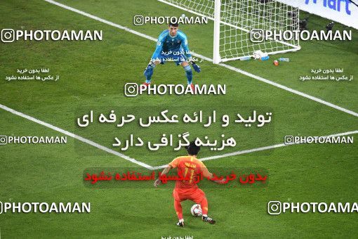 1443180, Abu Dhabi, , مسابقات فوتبال جام ملت های آسیا 2019 امارات, Quarter-final, Iran 3 v 0 China on 2019/01/24 at Mohammed bin Zayed Stadium