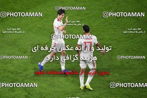 1443255, Abu Dhabi, , مسابقات فوتبال جام ملت های آسیا 2019 امارات, Quarter-final, Iran 3 v 0 China on 2019/01/24 at Mohammed bin Zayed Stadium