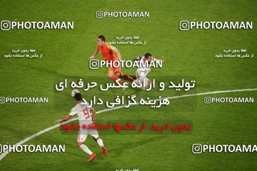 1443389, Abu Dhabi, , مسابقات فوتبال جام ملت های آسیا 2019 امارات, Quarter-final, Iran 3 v 0 China on 2019/01/24 at Mohammed bin Zayed Stadium