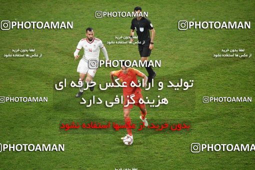 1443351, Abu Dhabi, , مسابقات فوتبال جام ملت های آسیا 2019 امارات, Quarter-final, Iran 3 v 0 China on 2019/01/24 at Mohammed bin Zayed Stadium