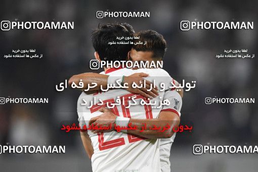 1391498, Abu Dhabi, , مسابقات فوتبال جام ملت های آسیا 2019 امارات, Quarter-final, Iran 3 v 0 China on 2019/01/24 at Mohammed bin Zayed Stadium