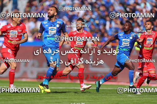 1395320, Tehran, , Iran Pro League، Persian Gulf Cup، 2018-19 season، Second Leg، Week 23، Persepolis ۱ v ۰ Esteghlal on 2019/03/30 at Azadi Stadium