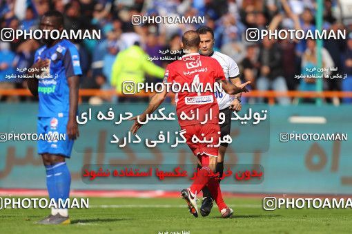 1395328, Tehran, , Iran Pro League، Persian Gulf Cup، 2018-19 season، Second Leg، Week 23، Persepolis ۱ v ۰ Esteghlal on 2019/03/30 at Azadi Stadium