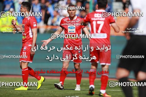 1394693, Tehran, , Iran Pro League، Persian Gulf Cup، 2018-19 season، Second Leg، Week 23، Persepolis ۱ v ۰ Esteghlal on 2019/03/30 at Azadi Stadium