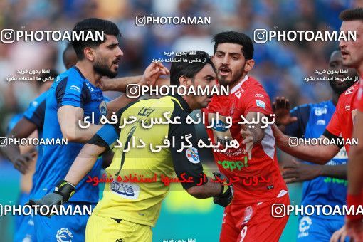 1394604, Tehran, , Iran Pro League، Persian Gulf Cup، 2018-19 season، Second Leg، Week 23، Persepolis ۱ v ۰ Esteghlal on 2019/03/30 at Azadi Stadium