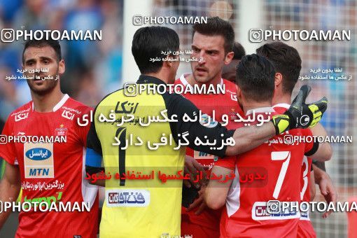 1394677, Tehran, , Iran Pro League، Persian Gulf Cup، 2018-19 season، Second Leg، Week 23، Persepolis ۱ v ۰ Esteghlal on 2019/03/30 at Azadi Stadium