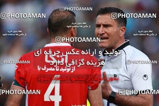 1394783, Tehran, , Iran Pro League، Persian Gulf Cup، 2018-19 season، Second Leg، Week 23، Persepolis ۱ v ۰ Esteghlal on 2019/03/30 at Azadi Stadium