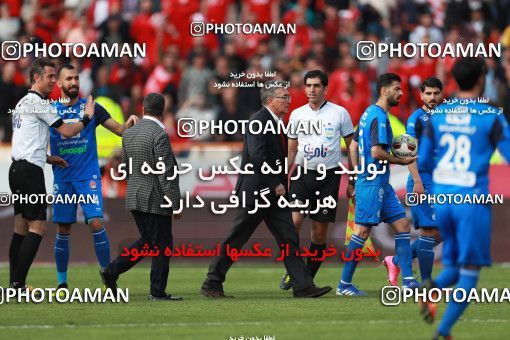 1394775, Tehran, , Iran Pro League، Persian Gulf Cup، 2018-19 season، Second Leg، Week 23، Persepolis ۱ v ۰ Esteghlal on 2019/03/30 at Azadi Stadium