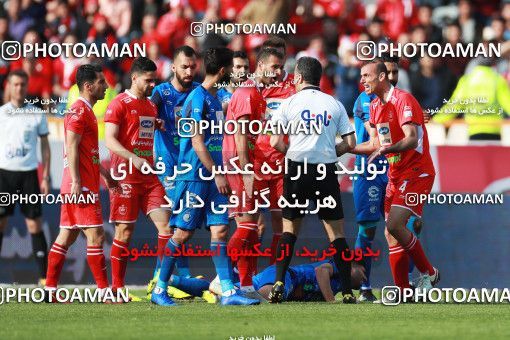 1394879, Tehran, , Iran Pro League، Persian Gulf Cup، 2018-19 season، Second Leg، Week 23، Persepolis ۱ v ۰ Esteghlal on 2019/03/30 at Azadi Stadium