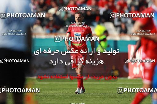 1394862, Tehran, , Iran Pro League، Persian Gulf Cup، 2018-19 season، Second Leg، Week 23، Persepolis ۱ v ۰ Esteghlal on 2019/03/30 at Azadi Stadium