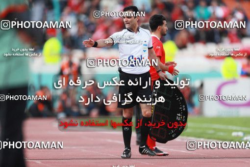 1394507, Tehran, , Iran Pro League، Persian Gulf Cup، 2018-19 season، Second Leg، Week 23، Persepolis ۱ v ۰ Esteghlal on 2019/03/30 at Azadi Stadium