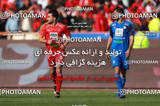 1394448, Tehran, , Iran Pro League، Persian Gulf Cup، 2018-19 season، Second Leg، Week 23، Persepolis ۱ v ۰ Esteghlal on 2019/03/30 at Azadi Stadium