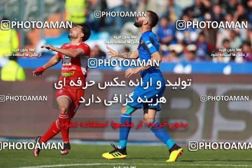 1394492, Tehran, , Iran Pro League، Persian Gulf Cup، 2018-19 season، Second Leg، Week 23، Persepolis ۱ v ۰ Esteghlal on 2019/03/30 at Azadi Stadium