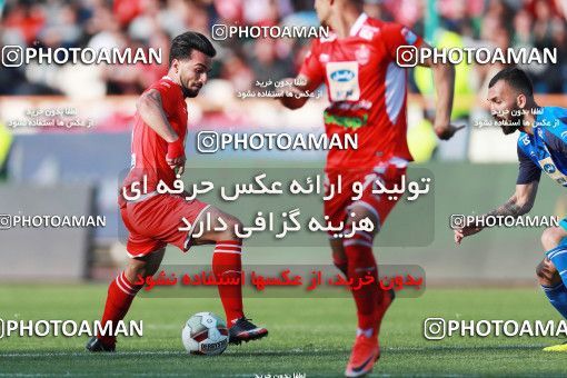 1394493, Tehran, , Iran Pro League، Persian Gulf Cup، 2018-19 season، Second Leg، Week 23، Persepolis ۱ v ۰ Esteghlal on 2019/03/30 at Azadi Stadium