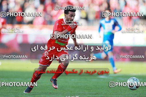 1394510, Tehran, , Iran Pro League، Persian Gulf Cup، 2018-19 season، Second Leg، Week 23، Persepolis ۱ v ۰ Esteghlal on 2019/03/30 at Azadi Stadium