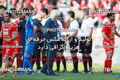 1394478, Tehran, , Iran Pro League، Persian Gulf Cup، 2018-19 season، Second Leg، Week 23، Persepolis ۱ v ۰ Esteghlal on 2019/03/30 at Azadi Stadium