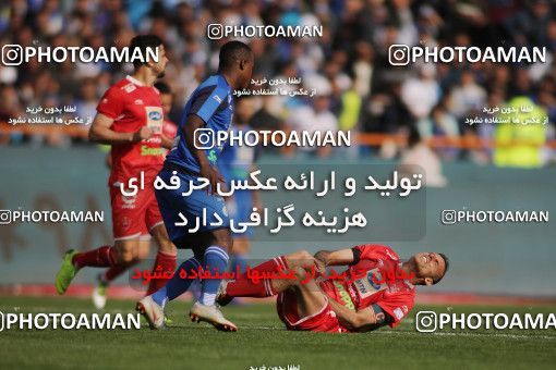 1395636, Tehran, , Iran Pro League، Persian Gulf Cup، 2018-19 season، Second Leg، Week 23، Persepolis ۱ v ۰ Esteghlal on 2019/03/30 at Azadi Stadium