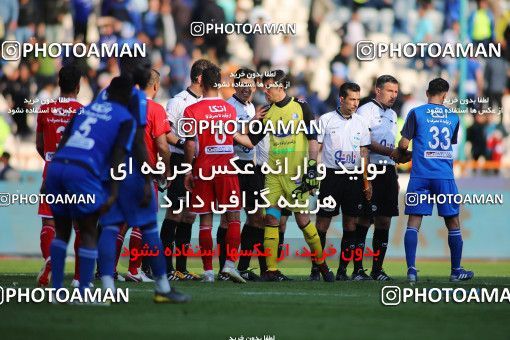 1395688, Tehran, , Iran Pro League، Persian Gulf Cup، 2018-19 season، Second Leg، Week 23، Persepolis ۱ v ۰ Esteghlal on 2019/03/30 at Azadi Stadium