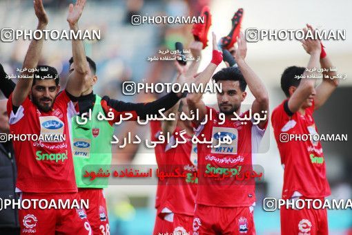 1395723, Tehran, , Iran Pro League، Persian Gulf Cup، 2018-19 season، Second Leg، Week 23، Persepolis ۱ v ۰ Esteghlal on 2019/03/30 at Azadi Stadium