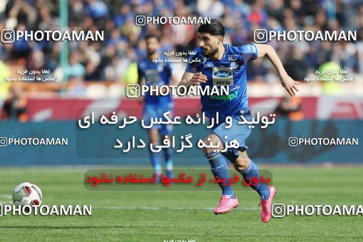 1397353, Tehran, , لیگ برتر فوتبال ایران، Persian Gulf Cup، Week 23، Second Leg، Persepolis 1 v 0 Esteghlal on 2019/03/30 at Azadi Stadium