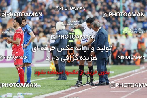 1397542, Tehran, , Iran Pro League، Persian Gulf Cup، 2018-19 season، Second Leg، Week 23، Persepolis ۱ v ۰ Esteghlal on 2019/03/30 at Azadi Stadium