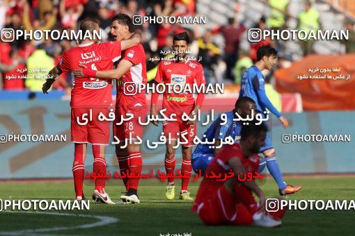 1397560, Tehran, , Iran Pro League، Persian Gulf Cup، 2018-19 season، Second Leg، Week 23، Persepolis ۱ v ۰ Esteghlal on 2019/03/30 at Azadi Stadium