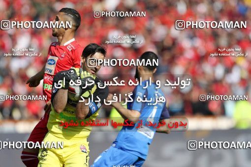 1397461, Tehran, , Iran Pro League، Persian Gulf Cup، 2018-19 season، Second Leg، Week 23، Persepolis ۱ v ۰ Esteghlal on 2019/03/30 at Azadi Stadium