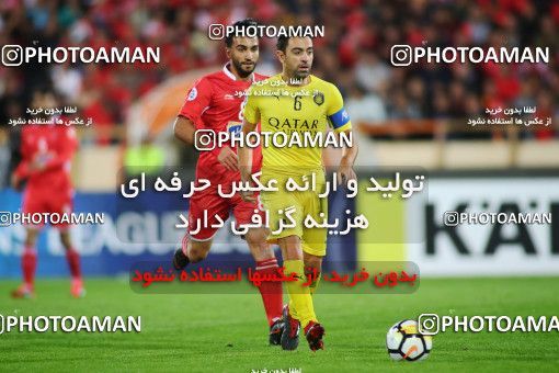 1405158, Tehran, Iran, AFC Champions League 2018, Semi-Finals, Turning Play, Persepolis 1 v 1 Al Sadd SC on 2018/10/23 at Azadi Stadium