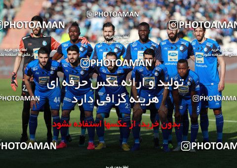 1396405, Tehran, , Iran Pro League، Persian Gulf Cup، 2018-19 season، Second Leg، Week 24، Esteghlal ۰ v ۰ Saipa on 2019/04/03 at Azadi Stadium