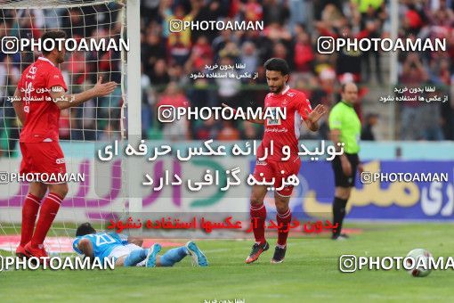 1443828, Tehran,Shahr Qods, , Iran Pro League، Persian Gulf Cup، 2018-19 season، Second Leg، Week 24، Paykan ۰ v 2 Persepolis on 2019/04/04 at Shahr-e Qods Stadium