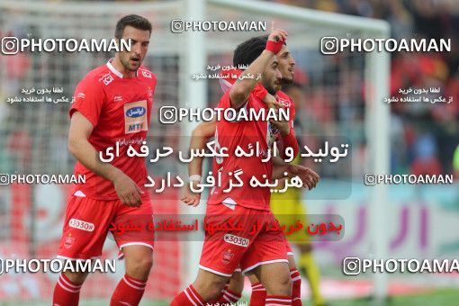 1443885, Tehran,Shahr Qods, , Iran Pro League، Persian Gulf Cup، 2018-19 season، Second Leg، Week 24، Paykan ۰ v 2 Persepolis on 2019/04/04 at Shahr-e Qods Stadium