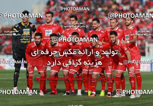 1396582, Tehran,Shahr Qods, , Iran Pro League، Persian Gulf Cup، 2018-19 season، Second Leg، Week 24، Paykan ۰ v 2 Persepolis on 2019/04/04 at Shahr-e Qods Stadium