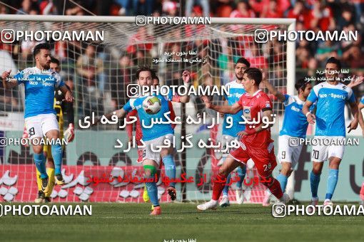 1396669, Tehran,Shahr Qods, , Iran Pro League، Persian Gulf Cup، 2018-19 season، Second Leg، Week 24، Paykan ۰ v 2 Persepolis on 2019/04/04 at Shahr-e Qods Stadium