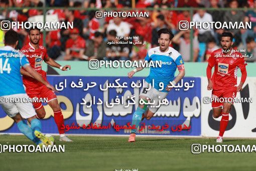 1396543, Tehran,Shahr Qods, , Iran Pro League، Persian Gulf Cup، 2018-19 season، Second Leg، Week 24، Paykan ۰ v 2 Persepolis on 2019/04/04 at Shahr-e Qods Stadium