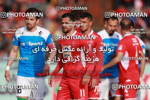 1396507, Tehran,Shahr Qods, , Iran Pro League، Persian Gulf Cup، 2018-19 season، Second Leg، Week 24، Paykan ۰ v 2 Persepolis on 2019/04/04 at Shahr-e Qods Stadium