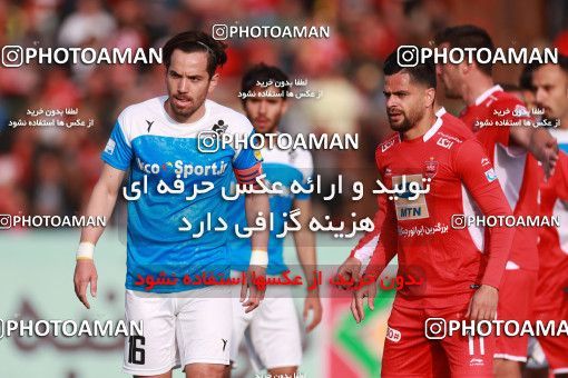 1396502, Tehran,Shahr Qods, , Iran Pro League، Persian Gulf Cup، 2018-19 season، Second Leg، Week 24، Paykan ۰ v 2 Persepolis on 2019/04/04 at Shahr-e Qods Stadium