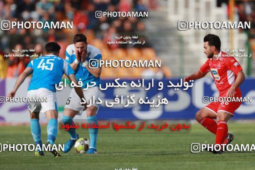 1396511, Tehran,Shahr Qods, , Iran Pro League، Persian Gulf Cup، 2018-19 season، Second Leg، Week 24، Paykan ۰ v 2 Persepolis on 2019/04/04 at Shahr-e Qods Stadium