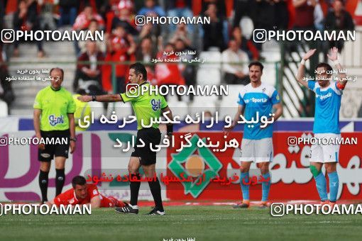 1396555, Tehran,Shahr Qods, , Iran Pro League، Persian Gulf Cup، 2018-19 season، Second Leg، Week 24، Paykan ۰ v 2 Persepolis on 2019/04/04 at Shahr-e Qods Stadium