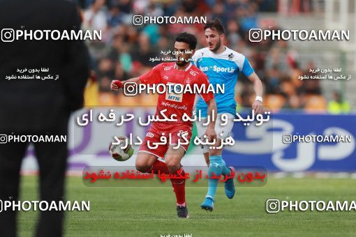 1396833, Tehran,Shahr Qods, , Iran Pro League، Persian Gulf Cup، 2018-19 season، Second Leg، Week 24، Paykan ۰ v 2 Persepolis on 2019/04/04 at Shahr-e Qods Stadium