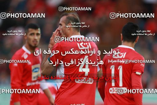 1396898, Tehran,Shahr Qods, , Iran Pro League، Persian Gulf Cup، 2018-19 season، Second Leg، Week 24، Paykan ۰ v 2 Persepolis on 2019/04/04 at Shahr-e Qods Stadium