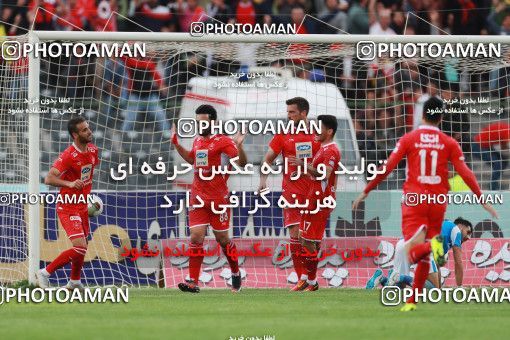 1396856, Tehran,Shahr Qods, , Iran Pro League، Persian Gulf Cup، 2018-19 season، Second Leg، Week 24، Paykan ۰ v 2 Persepolis on 2019/04/04 at Shahr-e Qods Stadium