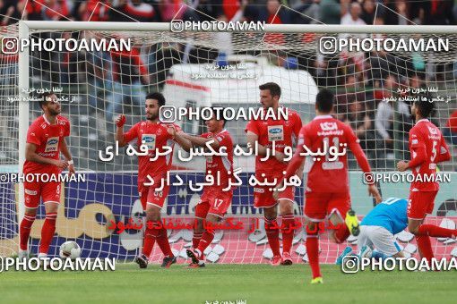 1396756, Tehran,Shahr Qods, , Iran Pro League، Persian Gulf Cup، 2018-19 season، Second Leg، Week 24، Paykan ۰ v 2 Persepolis on 2019/04/04 at Shahr-e Qods Stadium