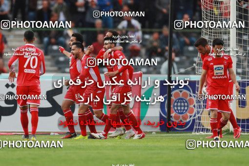 1396918, Tehran,Shahr Qods, , Iran Pro League، Persian Gulf Cup، 2018-19 season، Second Leg، Week 24، Paykan ۰ v 2 Persepolis on 2019/04/04 at Shahr-e Qods Stadium